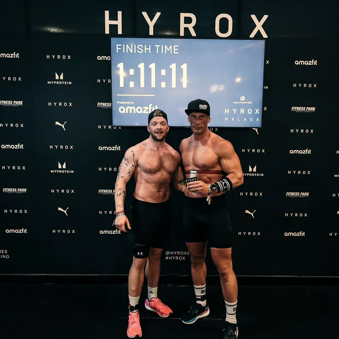 HYROX Málaga – Ziel 1:11:11