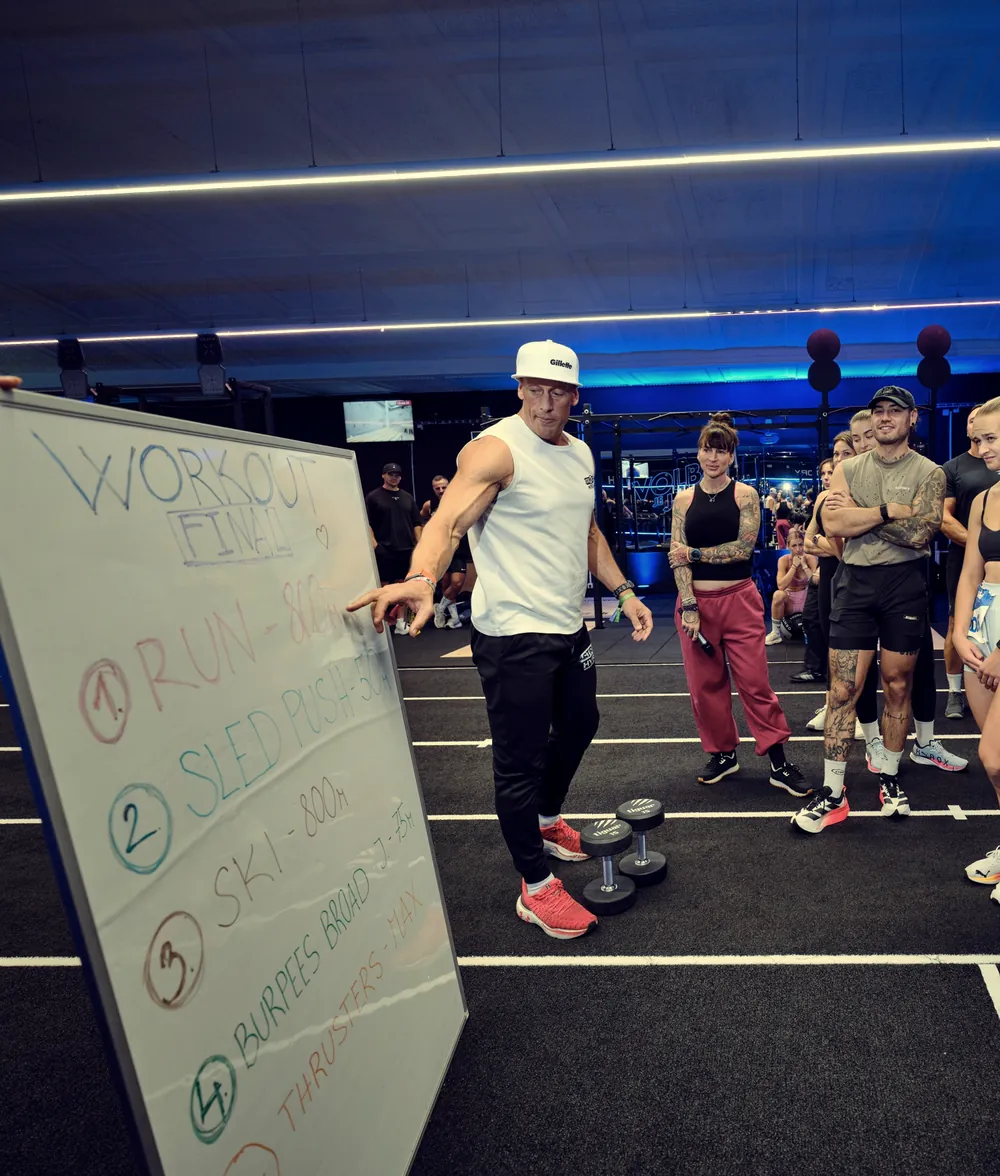 Ladislav Suchánek beim Training