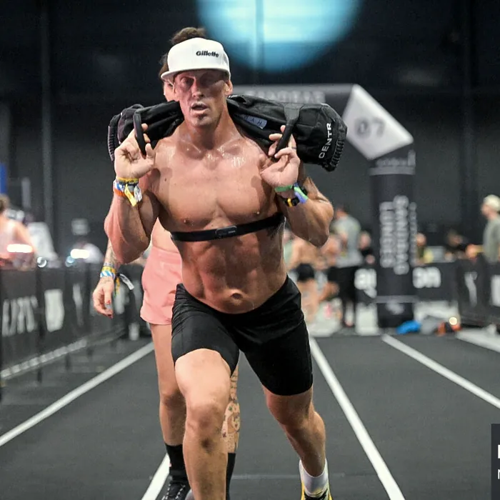 HYROX Maastricht – Sandbag Lunges