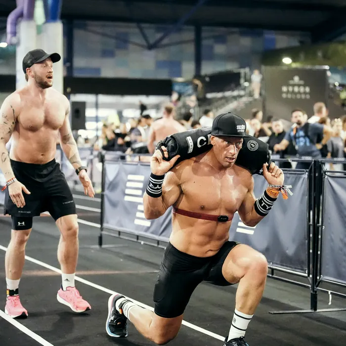 HYROX Malaga 2026 – Sandbag Lunges